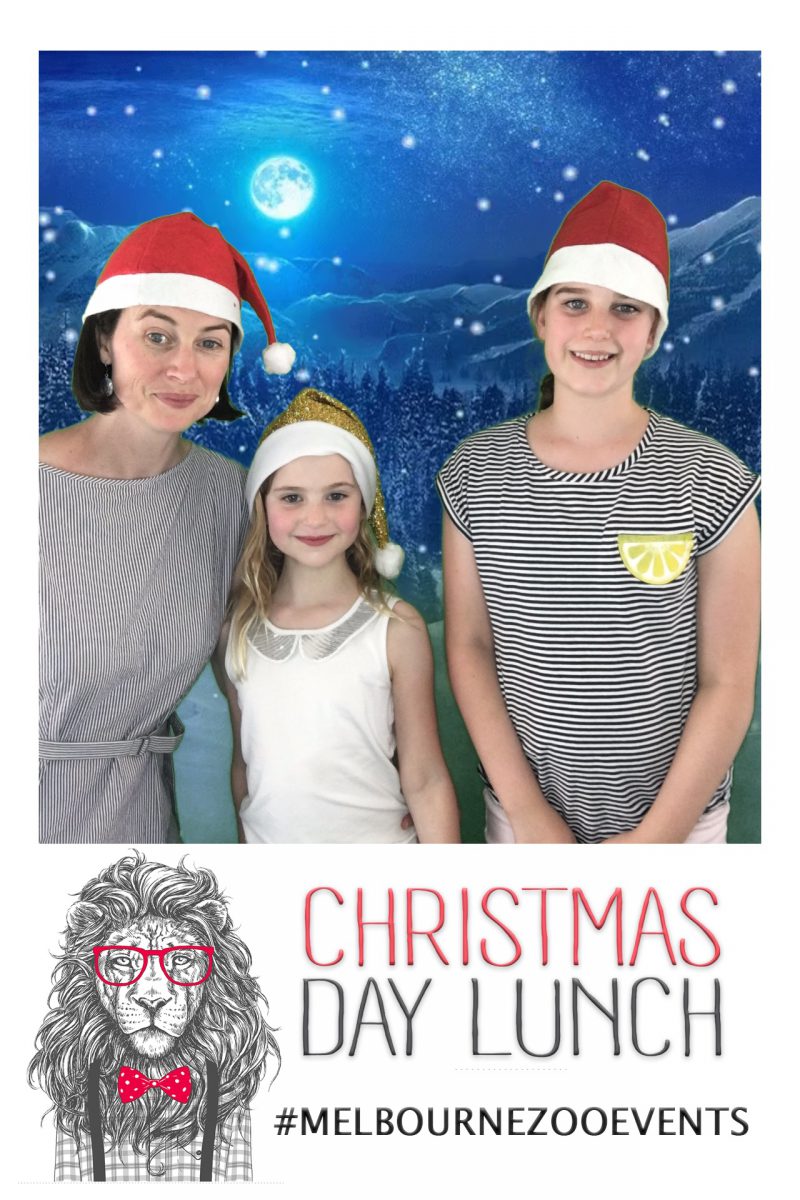 Melbourne Zoo Christmas Poppy's photo booths Melbourne